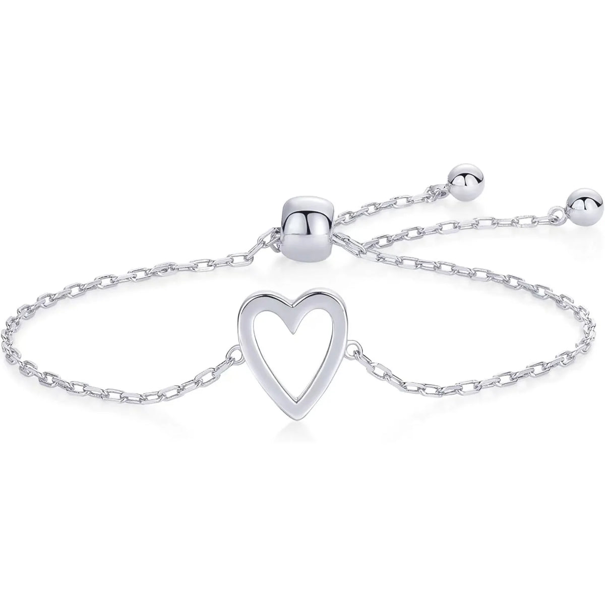 Heartfelt Elegance Adjustable Love Bracelet