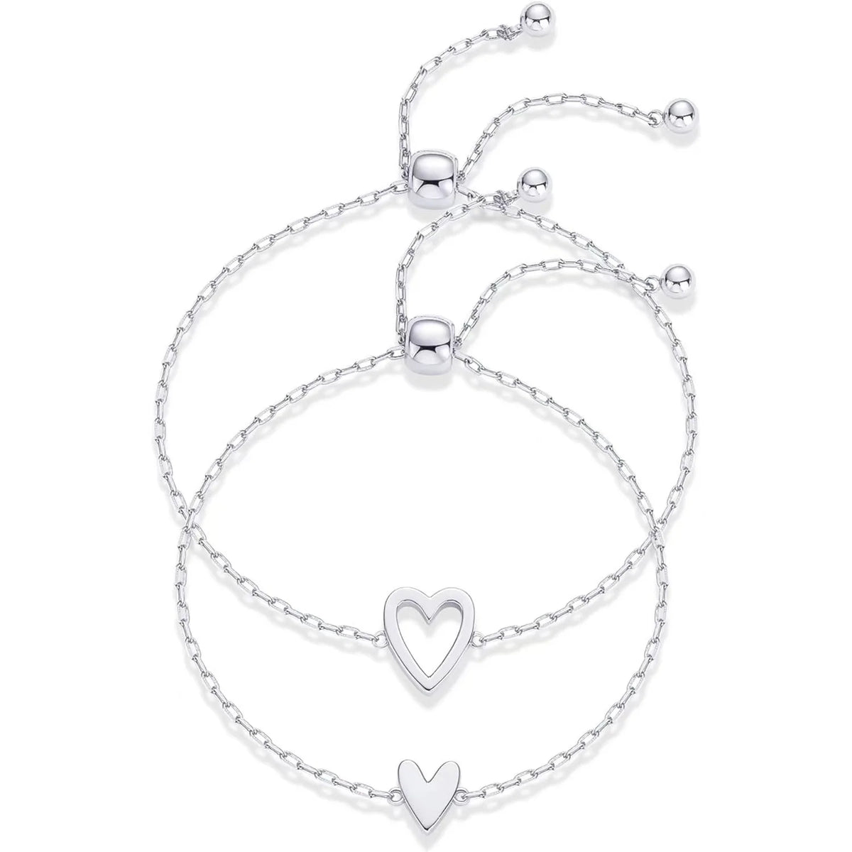Heartfelt Elegance Adjustable Love Bracelet